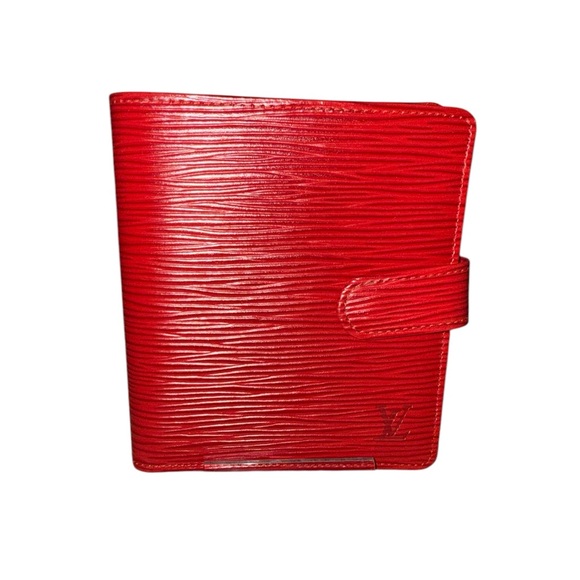 Louis Vuitton Red Epi Leather Wallet - Picture 2 of 9